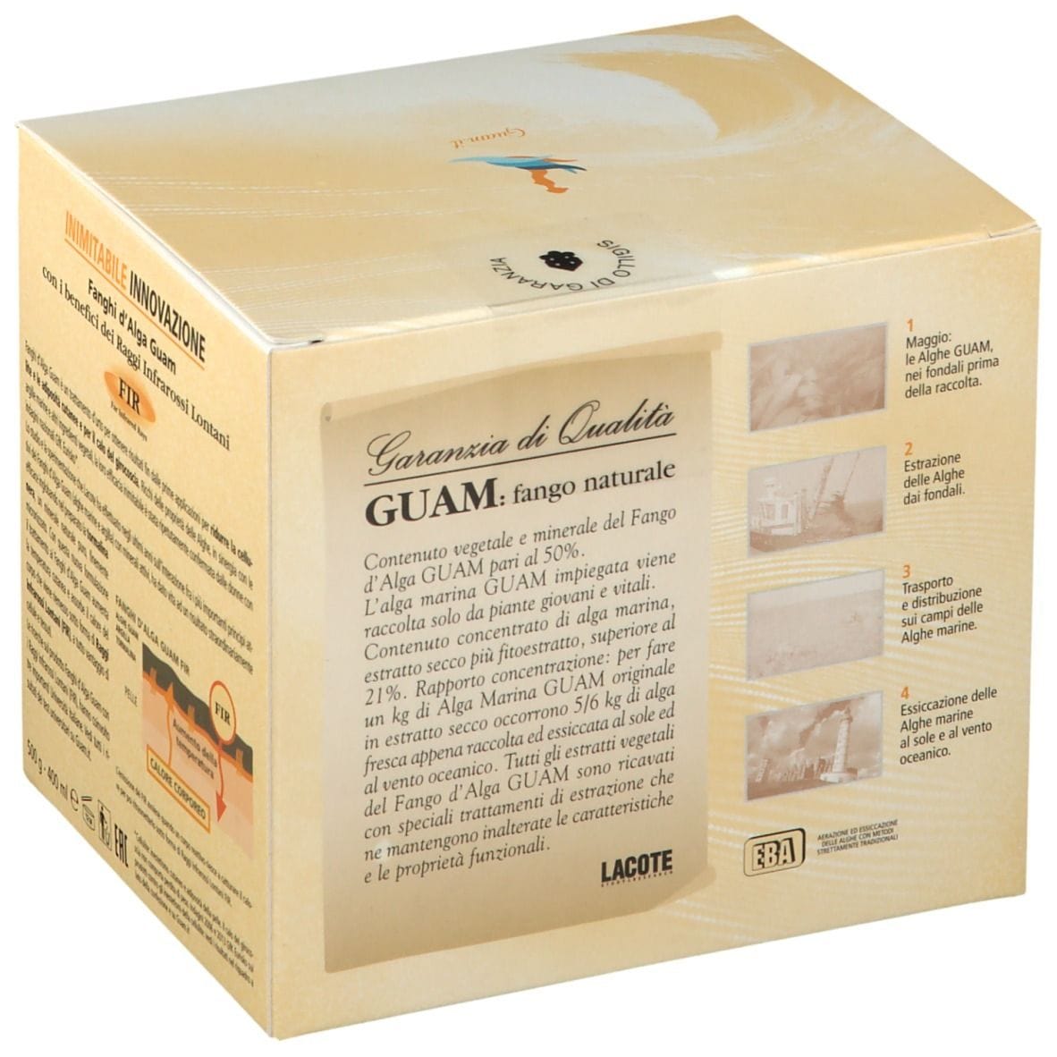GUAM FIR FANGHI D'ALGA 500 G