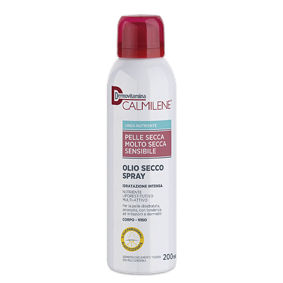 DERMOVITAMINA CALMILENE OLIO SECCO SPRAY IDRATAZIONE INTENSA PER PELLE SECCA, MOLTO SECCA E SENSIBILE 200 ML