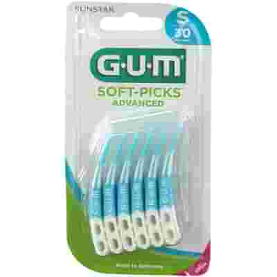 GUM SOFTPICKS ADVANCE SCOVOLINO SMALL GOMMA 30 PEZZI