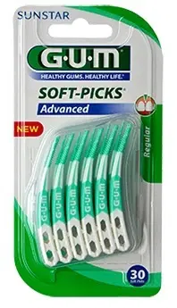 GUM SOFTPICKS ADVANCE SCOVOLINO LARGE GOMMA 30 PEZZI GUM SOFTPICKS ADVANCE SCOVOLINO LARGE GOMMA 30 PEZZI