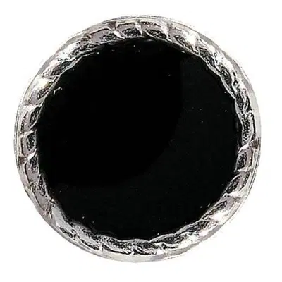 ORECCHINI STERILI IN135C NIOBIO DISCO NERO ORECCHINI STERILI IN135C NIOBIO DISCO NERO