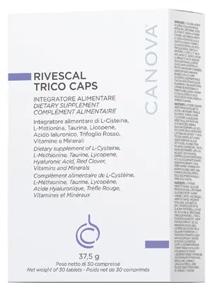 CANOVA RIVESCAL TRICO CPS 30 COMPRESSE NUOVA CONFEZIONE CANOVA RIVESCAL TRICO CPS 30 COMPRESSE NUOVA CONFEZIONE