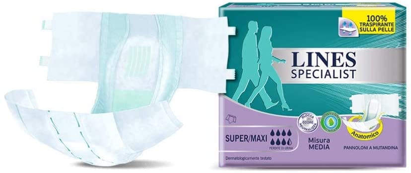 PANNOLONE A MUTANDA LINES SPECIALIST SUPER LARGE 30 PEZZI