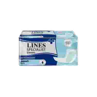 PANNOLONE LINES SPECIALIST CLASSIC RETTANGOLARE CON BARRIERA 30 PEZZI
