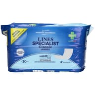 PANNOLONE LINES SPECIALIST CLASSIC RETTANGOLARE CON BARRIERA 30 PEZZI