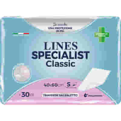 TRAVERSA PER INCONTINENZA LINES SPECIALIST CLASSIC 40X60 CM 30 PEZZI