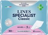 TRAVERSA PER INCONTINENZA LINES SPECIALIST CLASSIC 40X60 CM 30 PEZZI