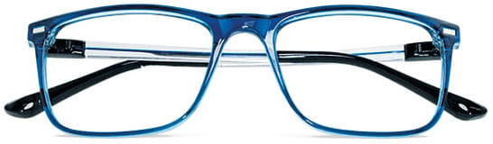Occhiale Da Lettura Premontato Twins Gold Dioniso Blu +1,00