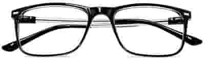 OCCHIALE DA LETTURA PREMONTATO TWINS GOLD DIONISO NERO +3,00