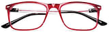 OCCHIALE DA LETTURA PREMONTATO TWINS GOLD DIONISO ROSSO +1,00