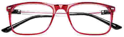 OCCHIALE DA LETTURA PREMONTATO TWINS GOLD DIONISO ROSSO +1,50