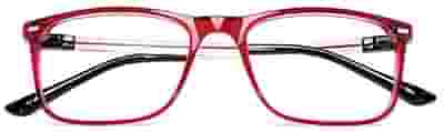 OCCHIALE DA LETTURA PREMONTATO TWINS GOLD DIONISO ROSSO +3,50