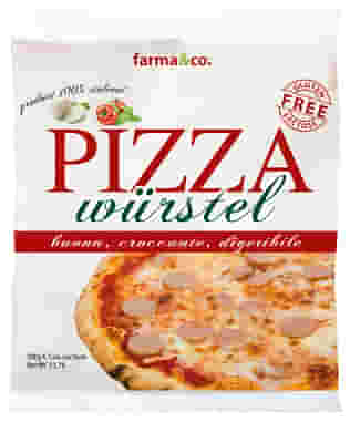 FARMA&CO PIZZA AI WURSTEL 390 G