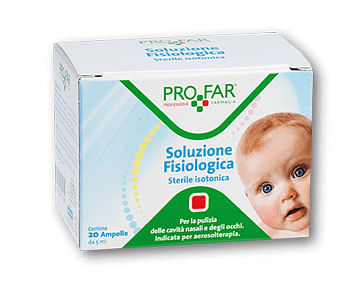 Profar Soluzione Fisiologica Sterile Isotonica 2 Ml 20 Ampolle