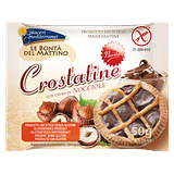PIACERI MEDITERRANEI CROSTATINA CON CREMA DI NOCCIOLA 4 X 50 G