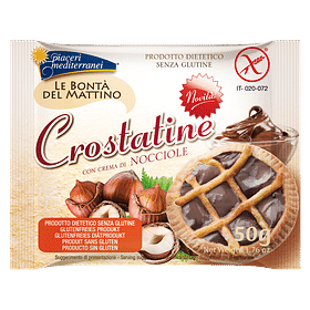 Piaceri Mediterranei Crostatina Con Crema Di Nocciola 4 X 50 G