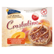 PIACERI MEDITERRANEI LE BONTA' DEL MATTINO CROSTATINE ALL'ALBICOCCA 4 X 50 G