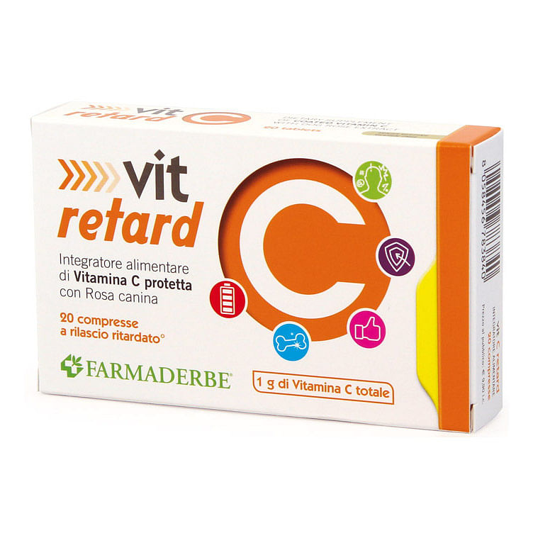 Vit C Retard 20 Compresse A Rilascio Ritardato