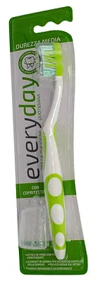 EVERYDAY SPAZZOLINO ANTIPLACCA CON COPRITESTINA EVERYDAY SPAZZOLINO ANTIPLACCA CON COPRITESTINA