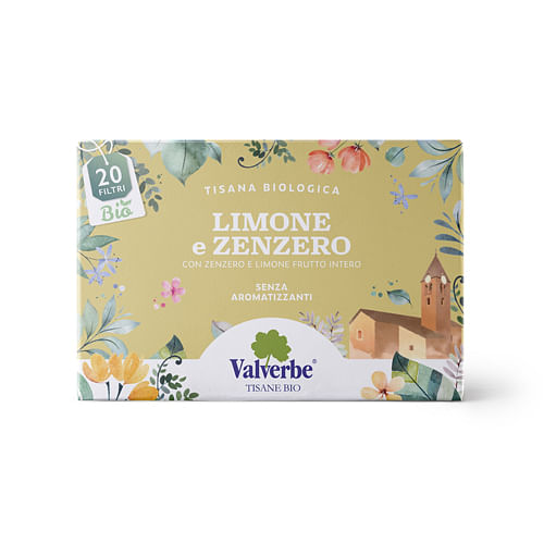 Tisana Limone/Zenzero Bio 20 Filtri