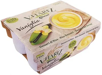 VITARIZ DESSERT DI RISO ALLA VANIGLIA BIO 4 X 100 G VITARIZ DESSERT DI RISO ALLA VANIGLIA BIO 4 X 100 G