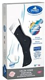 SAUBER CALZA UOMO FANTASIA Q-SKIN 70 DEN BLU POIS GIALLI TAGLIA M