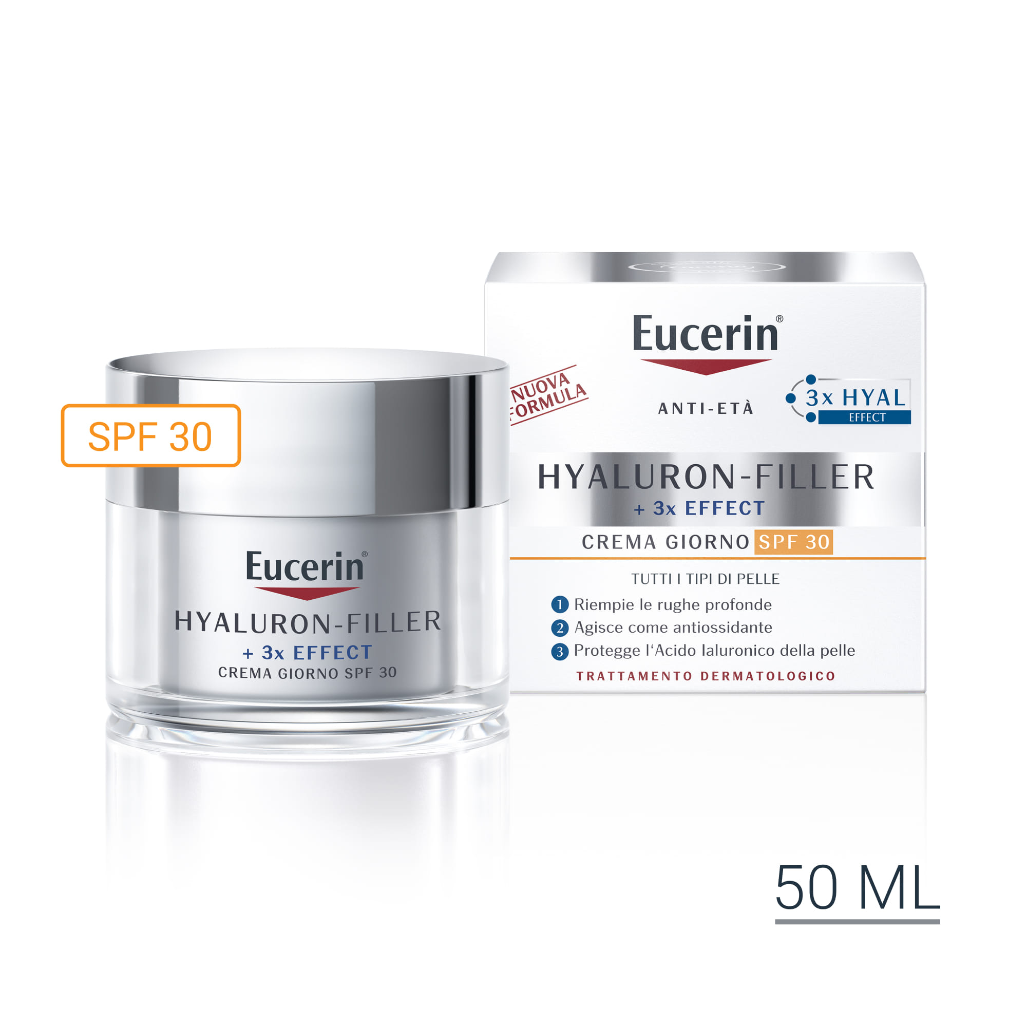Eucerin Hyaluron Filler Giorno Spf 30 50 Ml