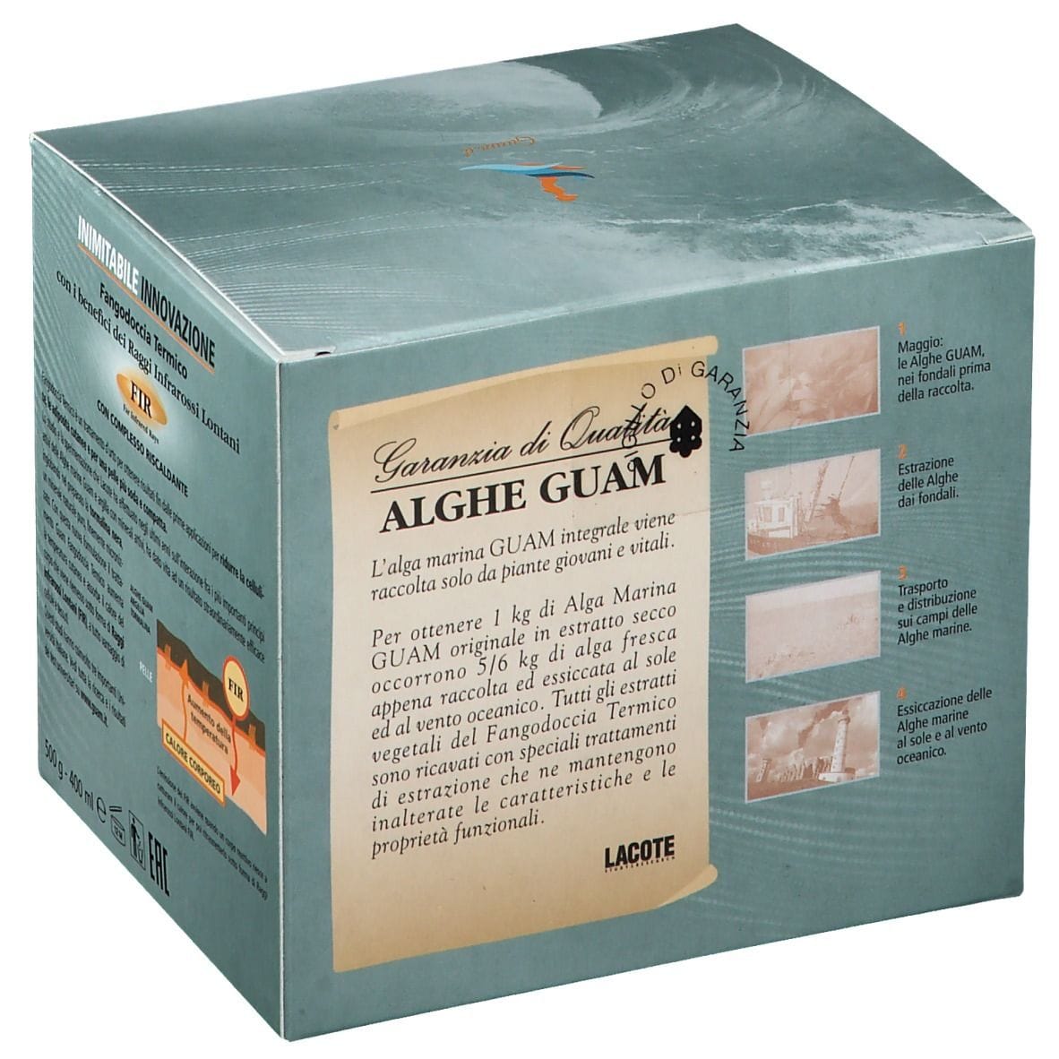 GUAM TOURMALINE FANGODOCCIA TERMICO FIR 500 G