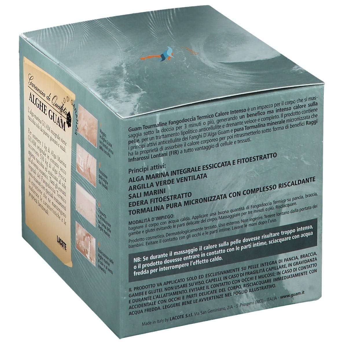 GUAM TOURMALINE FANGODOCCIA TERMICO FIR 500 G