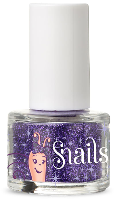 Snails Smalto Acq Glitter Purple Blue-image