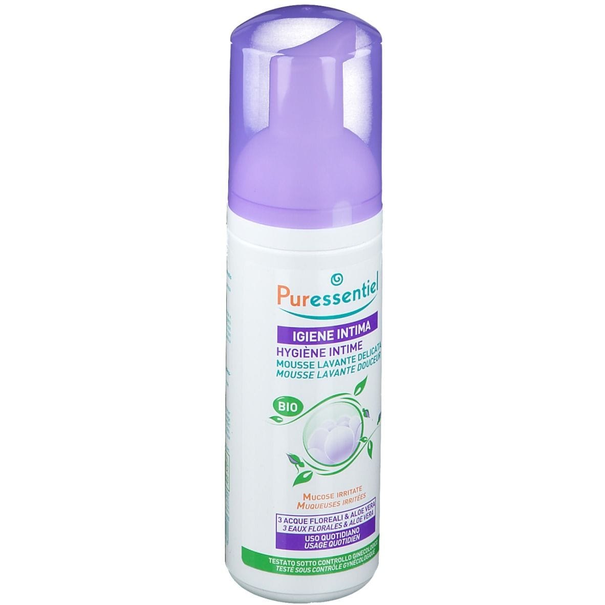 PURESSENTIEL IGIENE INTIMA MOUSSE 150 ML