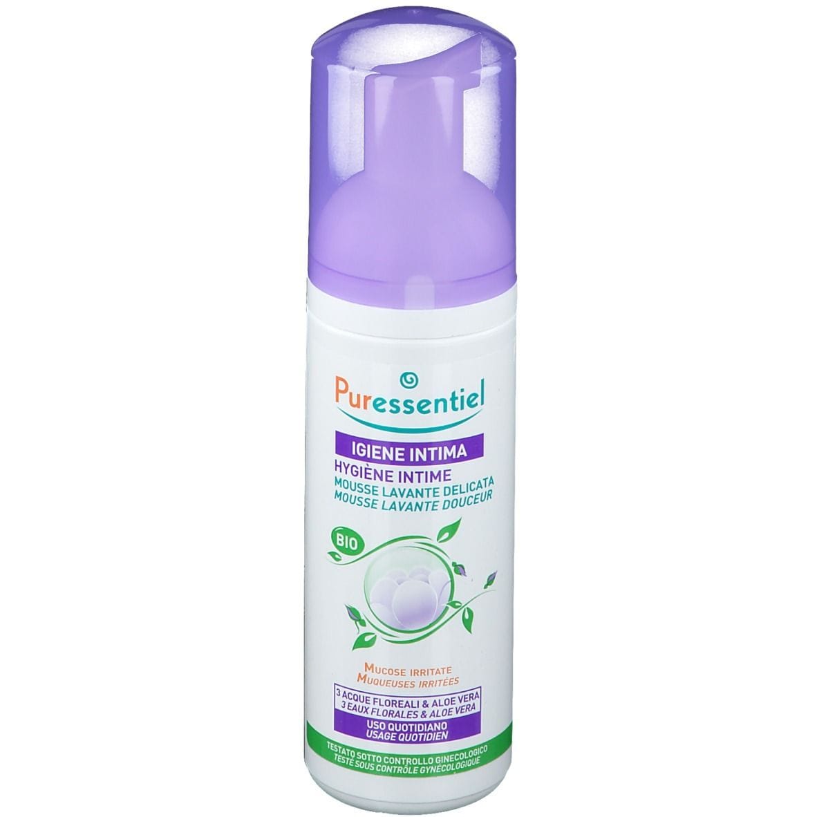 PURESSENTIEL IGIENE INTIMA MOUSSE 150 ML