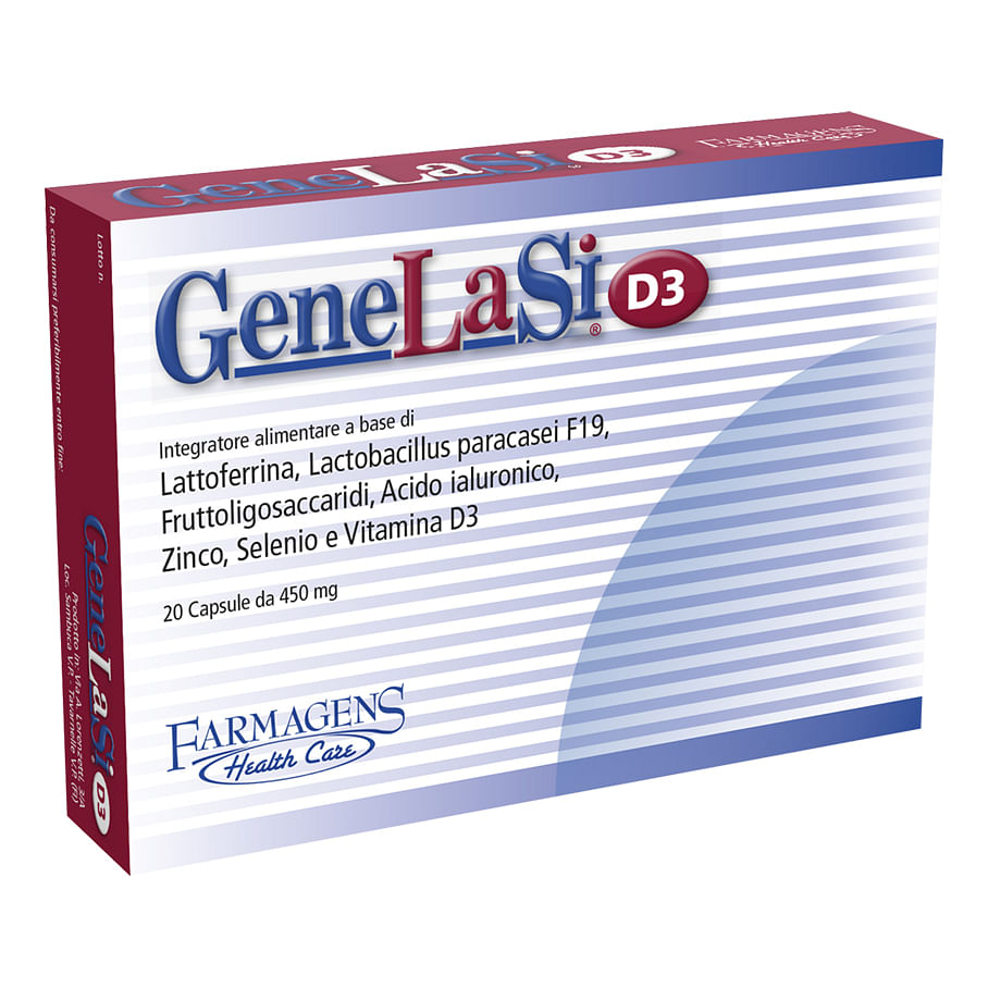 Genelasi D3 20 Capsule 450 Mg