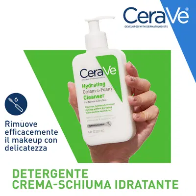 CERAVE DETERGENTE IDRATANTE 236 ML CERAVE DETERGENTE IDRATANTE 236 ML