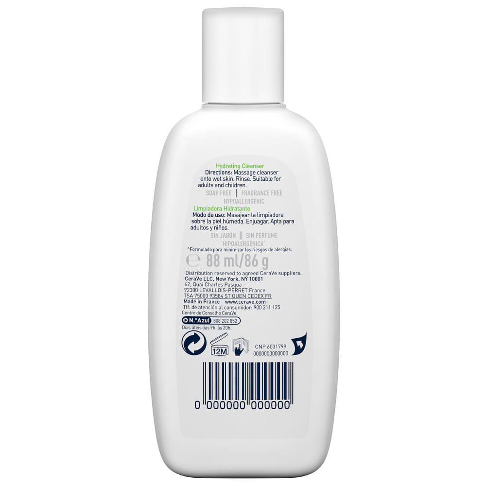 CERAVE DETERGENTE IDRATANTE 88 ML