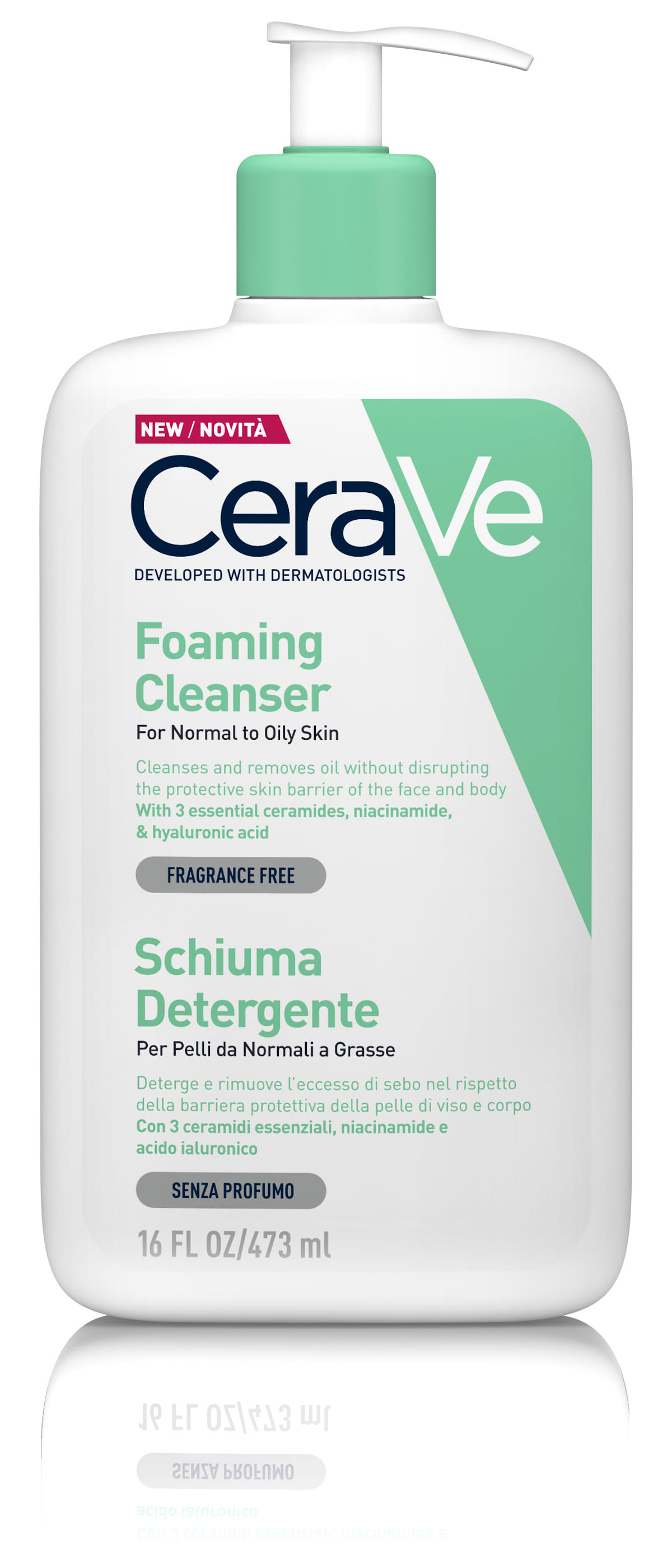 CERAVE SCHIUMA DETERGENTE VISO 473 ML