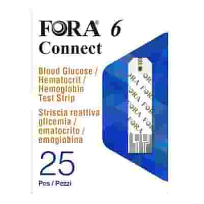 STRISCIA REATTIVA 3 IN 1 FORA 6 CONNECT MULTIFUNZIONALE BG/HCT/HB BOX DA 25 PEZZI