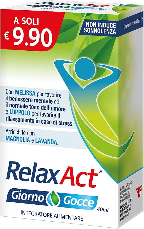 Relax Act Giorno Gocce 40 Ml