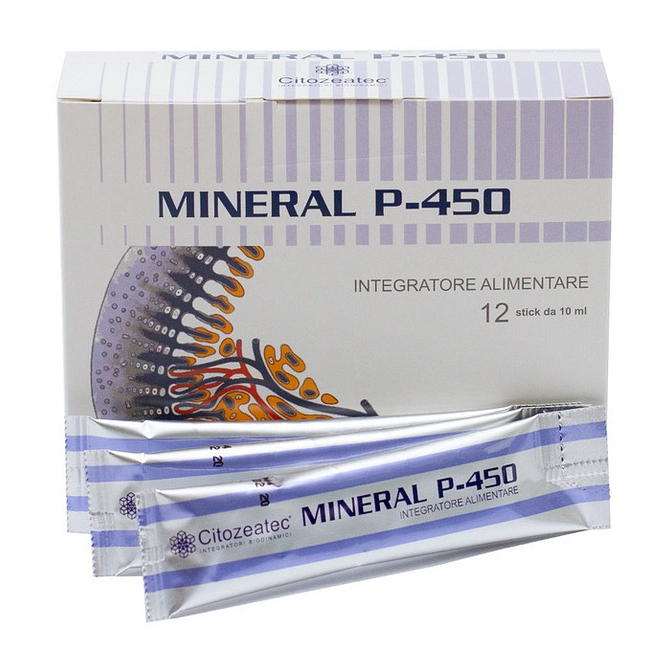 Mineral P 450 12 Stick Monodose Da 10 Ml