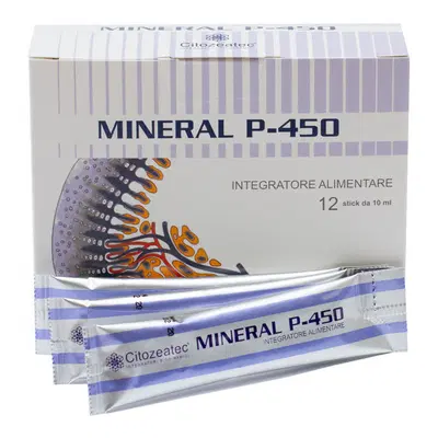 MINERAL P 450 12 STICK MONODOSE DA 10 ML MINERAL P 450 12 STICK MONODOSE DA 10 ML