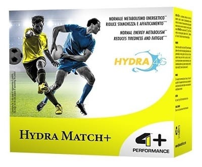 4+ NUTRITION HYDRA MATCH+ RED ORANGE 20 BUSTINE