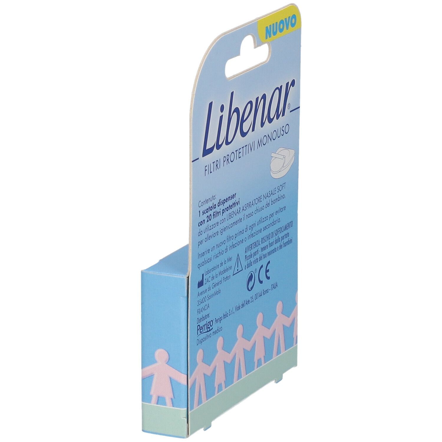 FILTRI PER ASPIRATORE NASALE LIBENAR PREMIUM 20 PEZZI