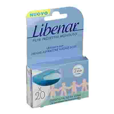 FILTRI PER ASPIRATORE NASALE LIBENAR PREMIUM 20 PEZZI