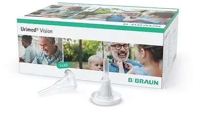 CATETERE ESTERNO A GUAINA URIMED VISION STANDARD IN SILICONE DIAMETRO 32 MM LUNGHEZZA 145 MM GUAINA 80 MM ADESIVO 45 MM CONNETTORE 30 MM CATETERE ESTERNO A GUAINA URIMED VISION STANDARD IN SILICONE DIAMETRO 32 MM LUNGHEZZA 145 MM GUAINA 80 MM ADESIVO 45 MM CONNETTORE 30 MM