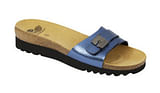 CALZATURA GINNI PRINTED SYNTHETIC WOMENS BLUE 40 TOMAIA SIMILPELLE STAMPATA FODERA TOMAIA FELTRO SOTTOPIEDE MICROFIBRA EVA CALZATA F COLLEZIONE 2018