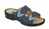 CALZATURA ORTOPEDICA DAMIETTA SYNTHETIC NUBUCK WOMENS BLUE 37 MATERIALE SIMILNUBUCK FODERA TOMAIA PELLE SCAMOSCIATA SOTTOPIEDE PELLE SCAMOSCIATA SUOLA PU CALZATA G 1 PAIO SS18