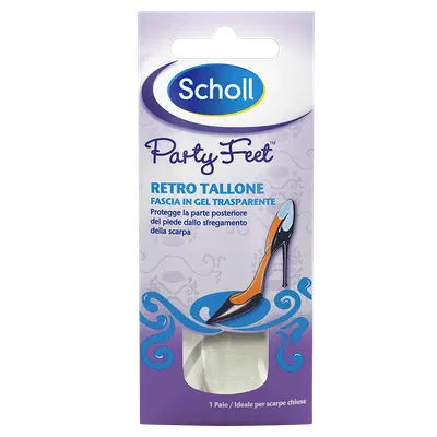 PLANTARE ORTOPEDICO PER RETRO TALLONE PARTY FEET SCHOLL GEL ACTIV 1 PAIO PLANTARE ORTOPEDICO PER RETRO TALLONE PARTY FEET SCHOLL GEL ACTIV 1 PAIO