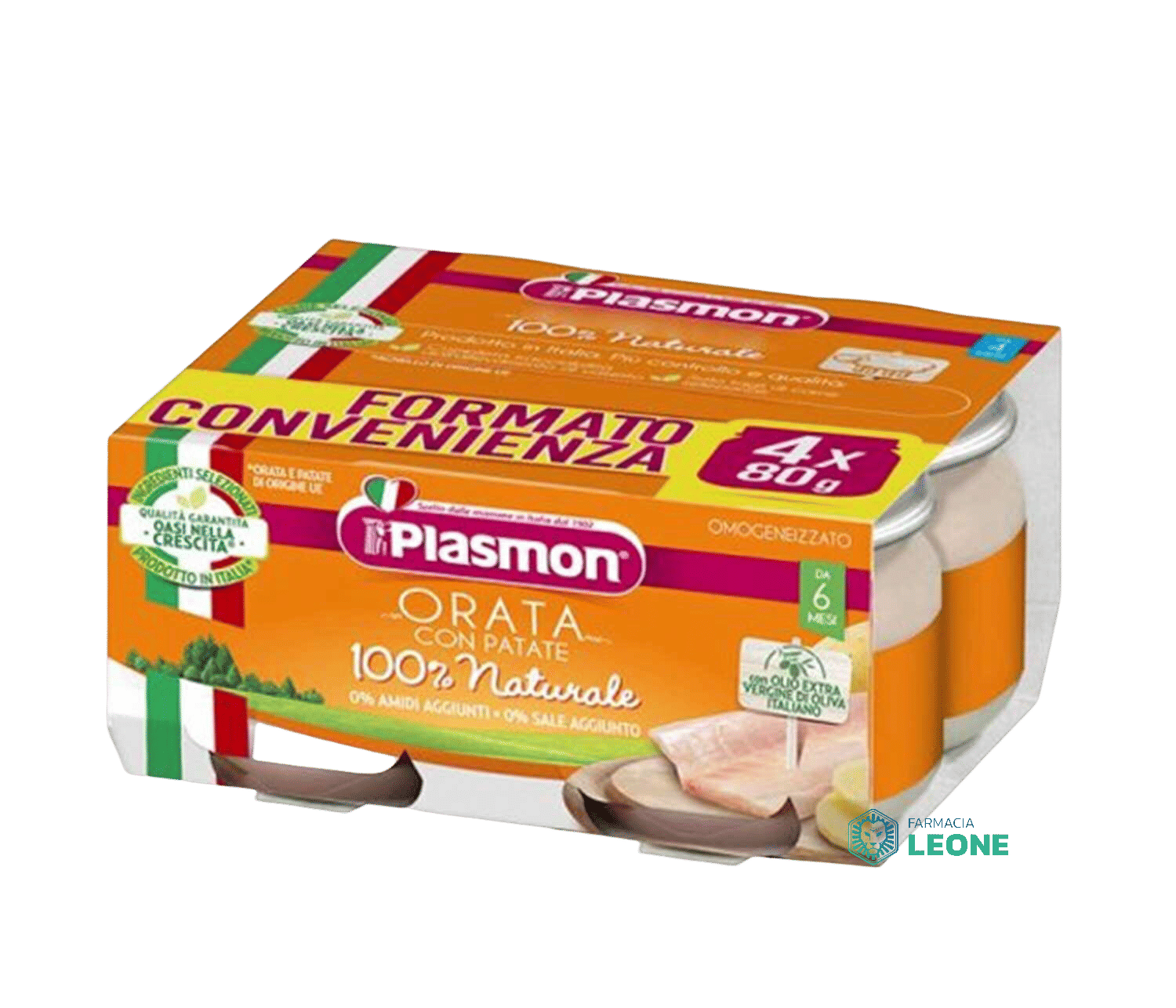Plasmon Orata Con Patate 4 X 80 G