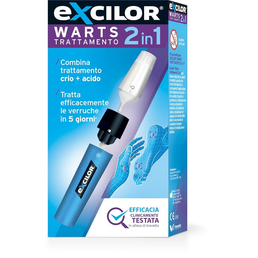 Excilor Warts Trattamento 2 In 1