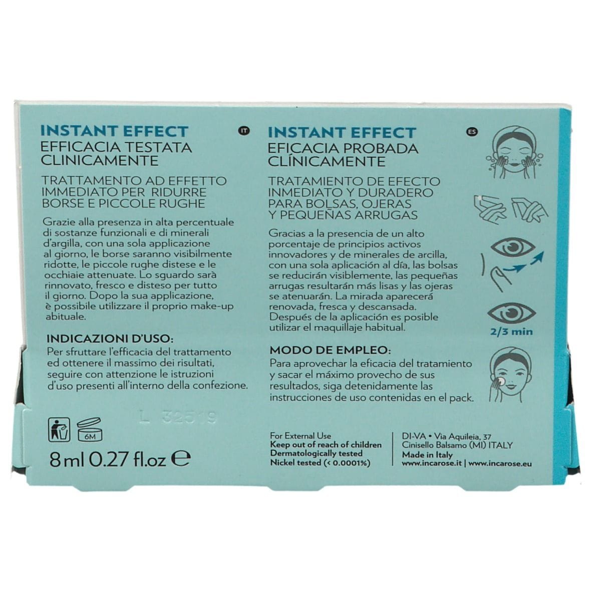 INCAROSE MY EYES INSTANT EFFECT 8 ML